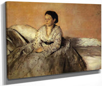 Mme. Rene De Gas By Edgar Degas Fine Art Print