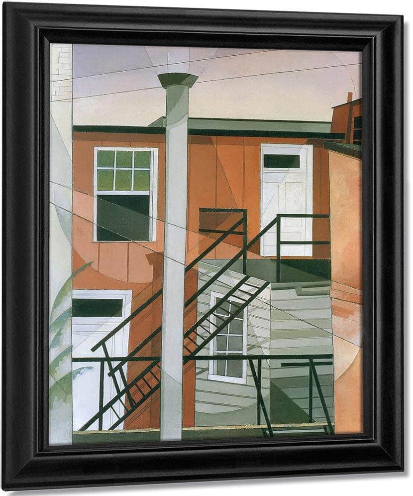 Modern Conveniences By Charles Demuth Fine Art Print