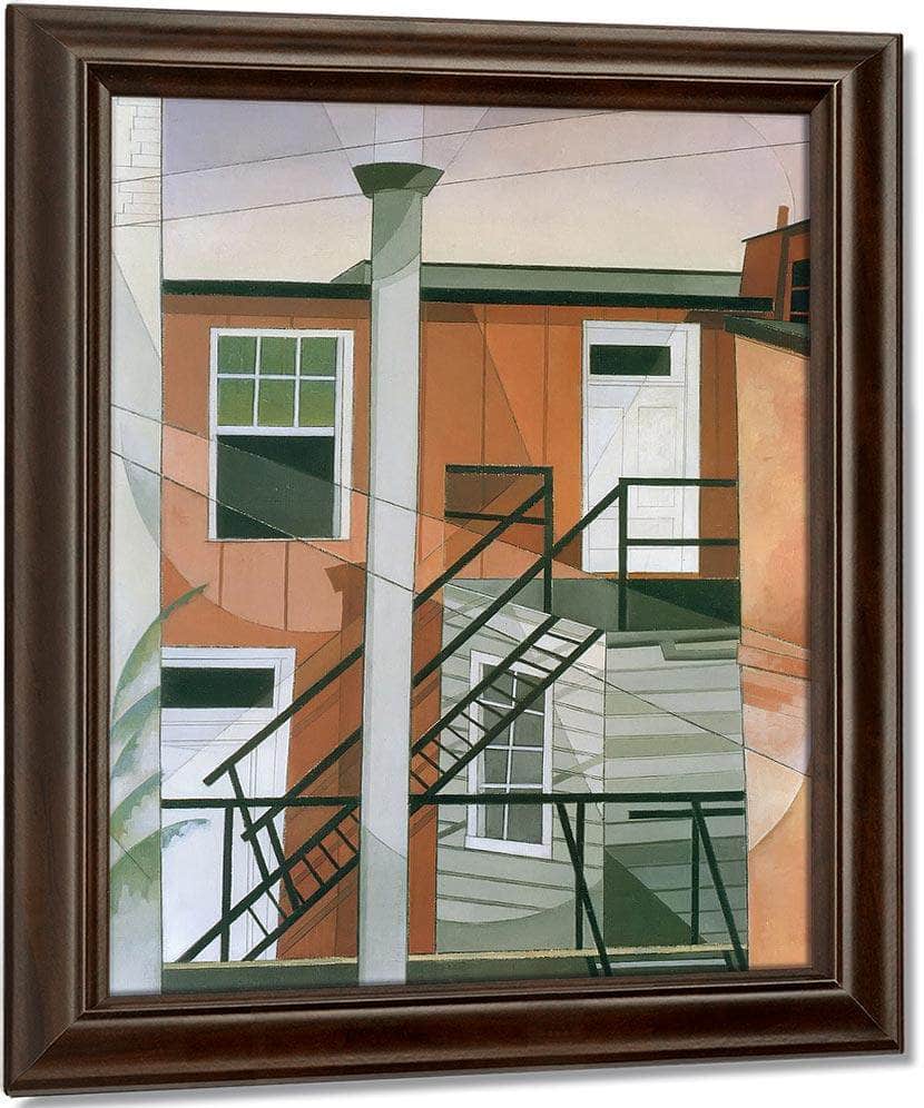 Modern Conveniences By Charles Demuth Fine Art Print