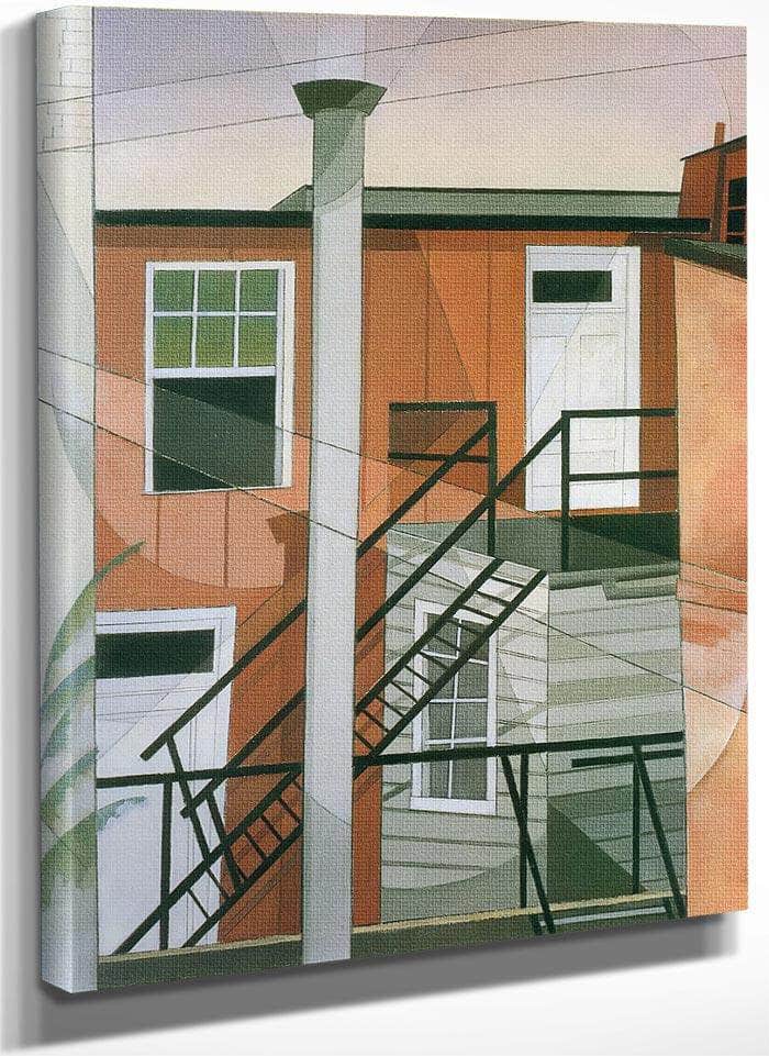 Modern Conveniences By Charles Demuth Fine Art Print