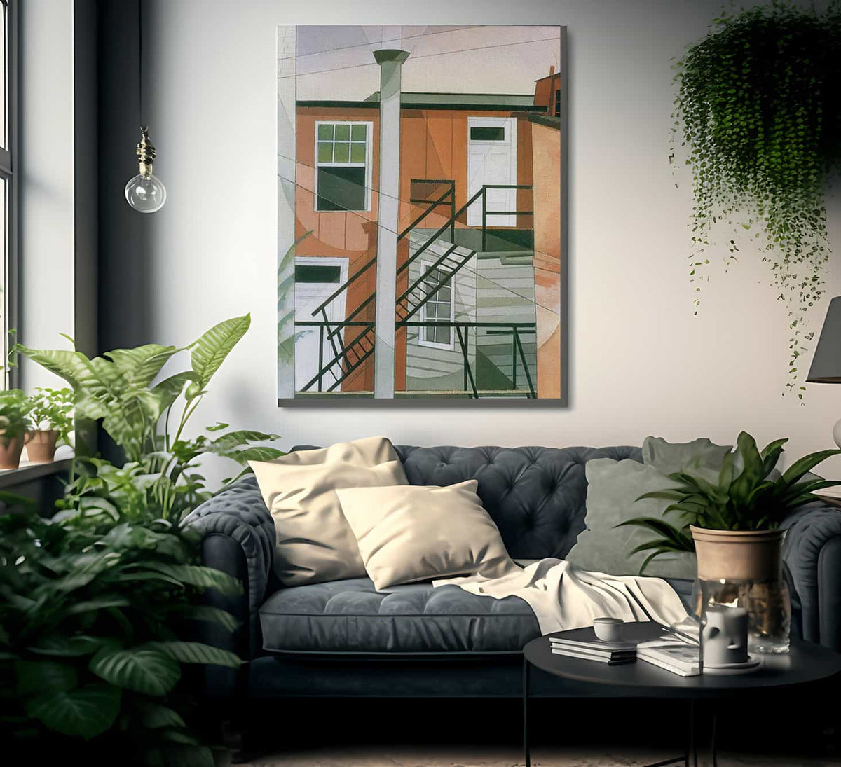 Modern Conveniences By Charles Demuth Fine Art Print