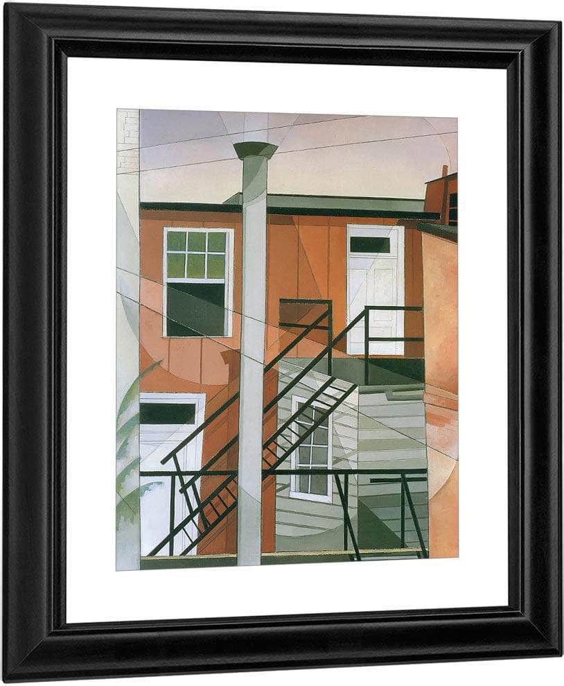 Modern Conveniences By Charles Demuth Fine Art Print