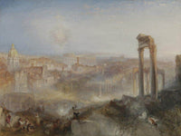 Modern Rome  Campo Vaccino By Joseph Mallord William Turner Fine Art Print