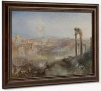 Modern Rome  Campo Vaccino By Joseph Mallord William Turner Fine Art Print