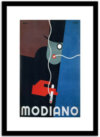 Modiano  Vintage Poster Fine Art Print