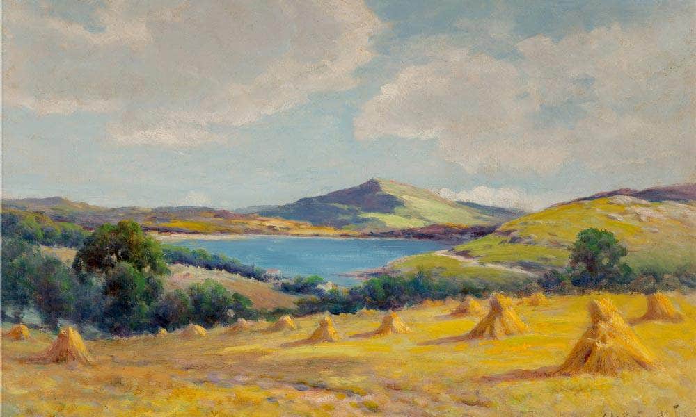 Moel Siabod North Wales By Alfred De Breanski Fine Art Print