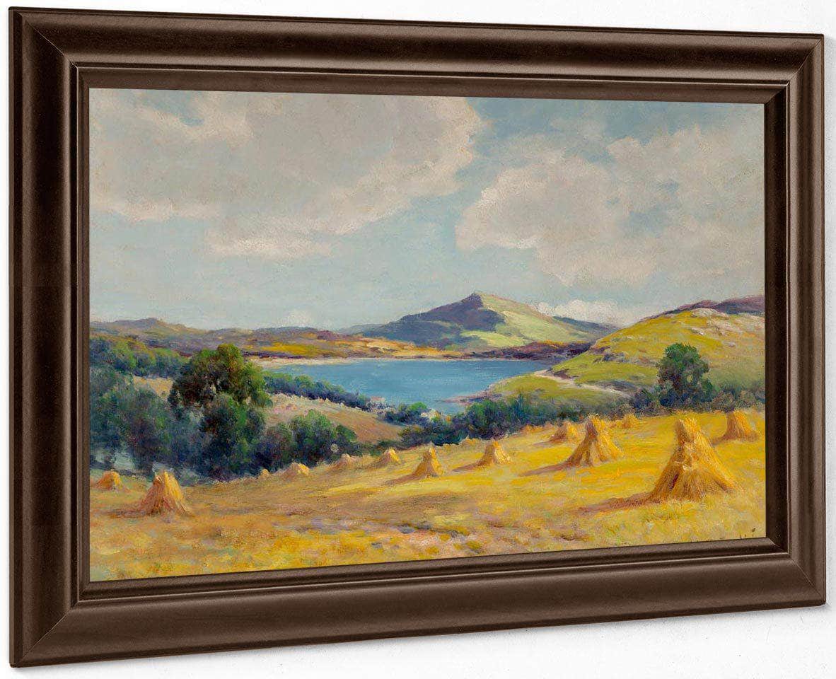 Moel Siabod North Wales By Alfred De Breanski Fine Art Print