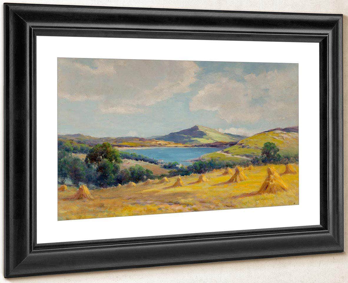 Moel Siabod North Wales By Alfred De Breanski Fine Art Print