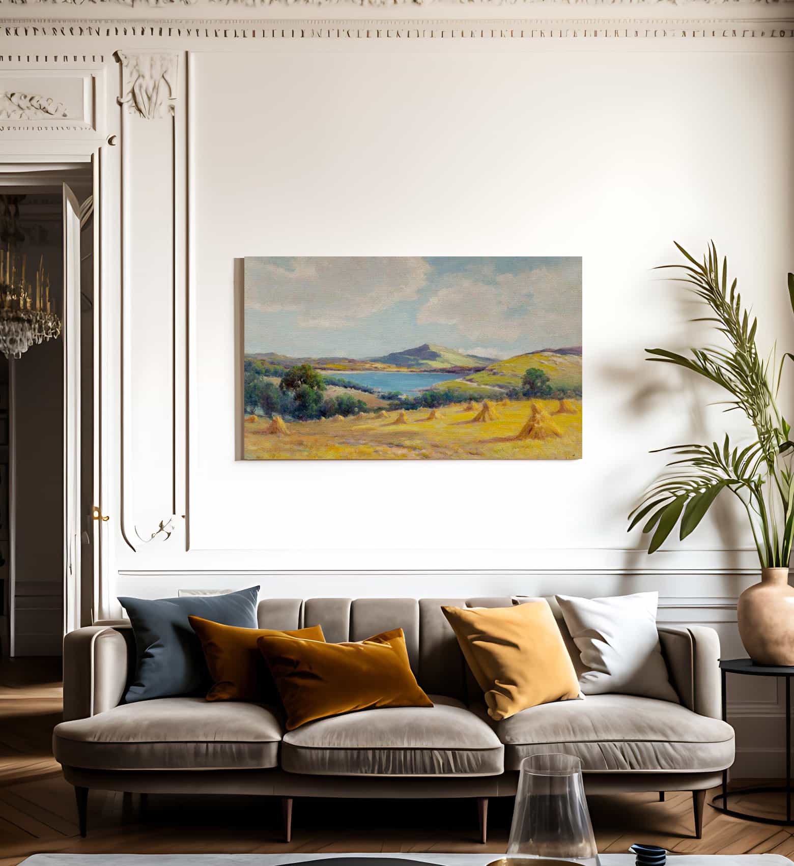 Moel Siabod North Wales By Alfred De Breanski Fine Art Print