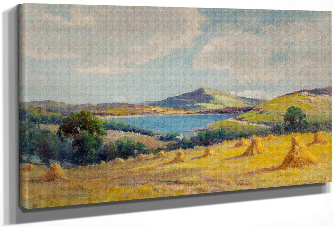 Moel Siabod North Wales By Alfred De Breanski Fine Art Print