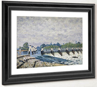 Molesey Weir Hampton Court 1874 By Alfred Sisley Fine Art Print