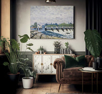 Molesey Weir Hampton Court 1874 By Alfred Sisley Fine Art Print