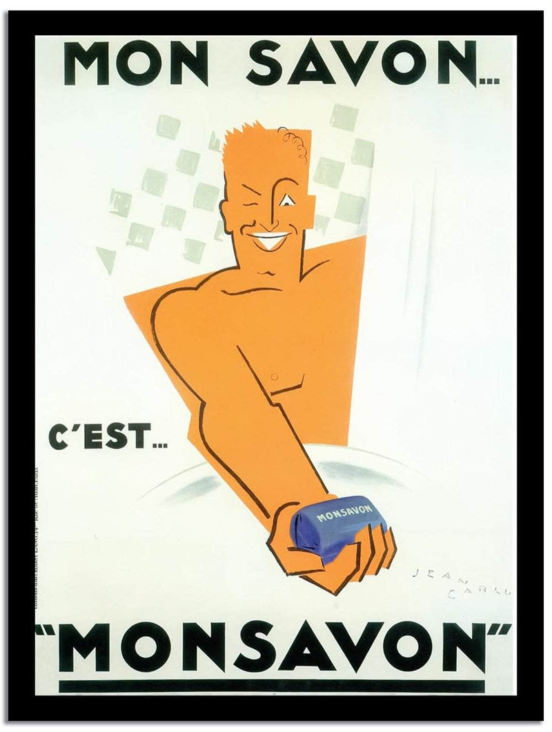 Mon Sacon  Vintage Poster Fine Art Print