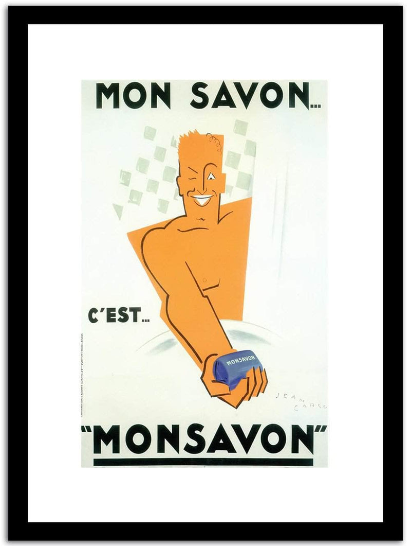 Mon Sacon  Vintage Poster Fine Art Print