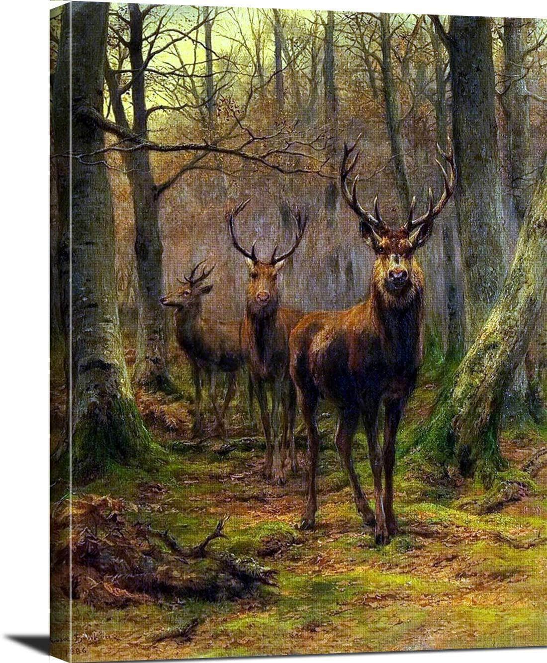 Monarch Of The Forest Painting Rosa Bonheur Canvas Art Fine Art Print