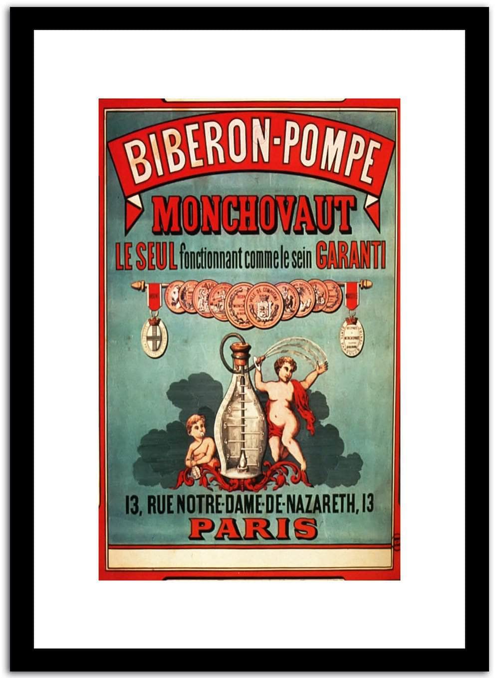 Monchovaut  Vintage Poster Fine Art Print