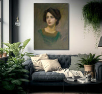 Monique By Alice Pike Barney Fine Art Print