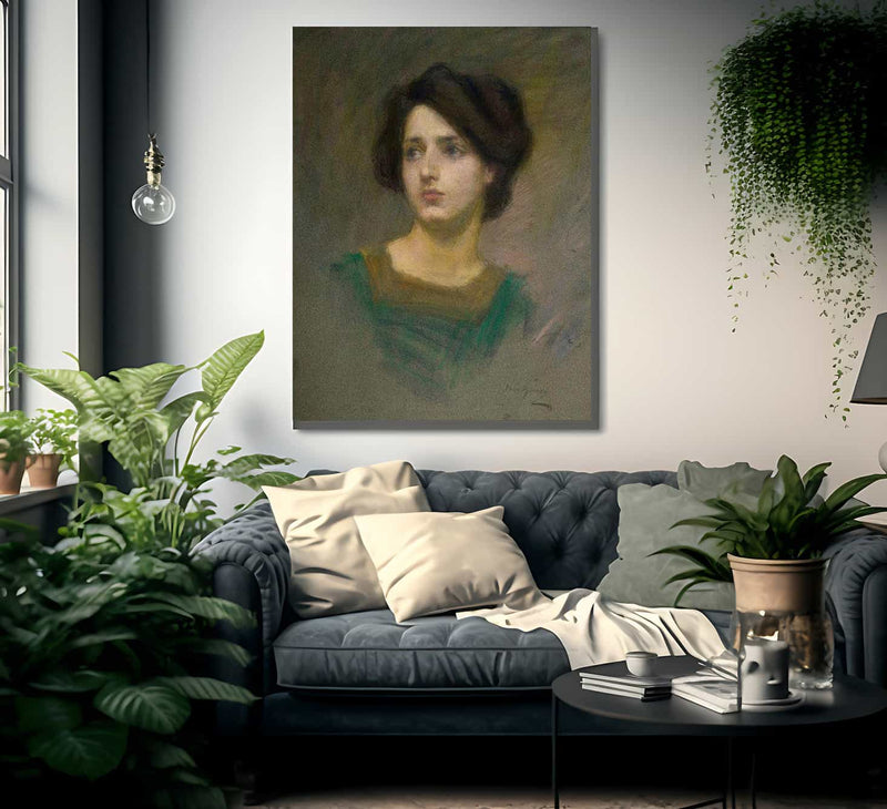 Monique By Alice Pike Barney Fine Art Print