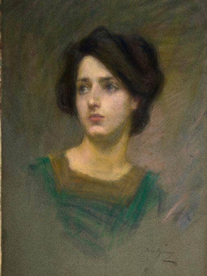 Monique By Alice Pike Barney Fine Art Print
