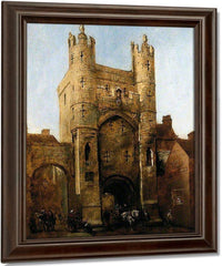 Monk Bar, York By William Etty Fine Art Print