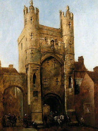 Monk Bar, York By William Etty Fine Art Print