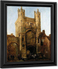 Monk Bar, York By William Etty Fine Art Print
