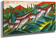 Monkey Frieze By Franz Marc Fine Art Print