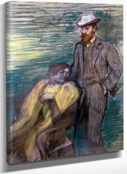 Monsieur And Madame Rouart By Edgar Degas Fine Art Print