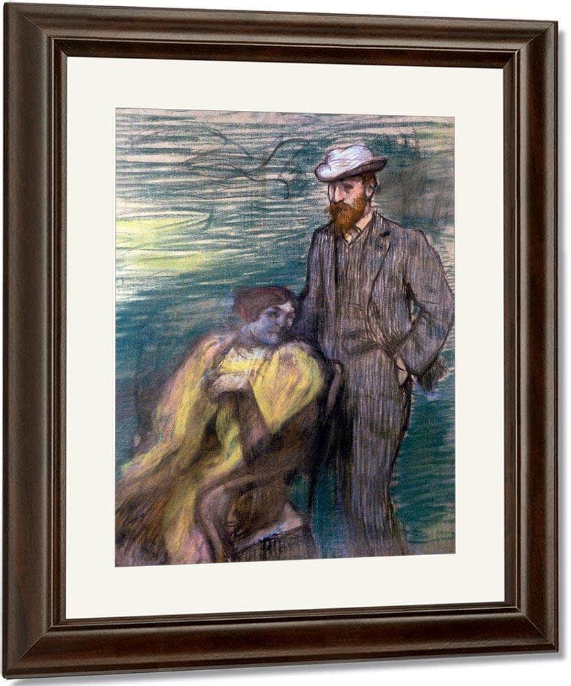 Monsieur And Madame Rouart By Edgar Degas Fine Art Print