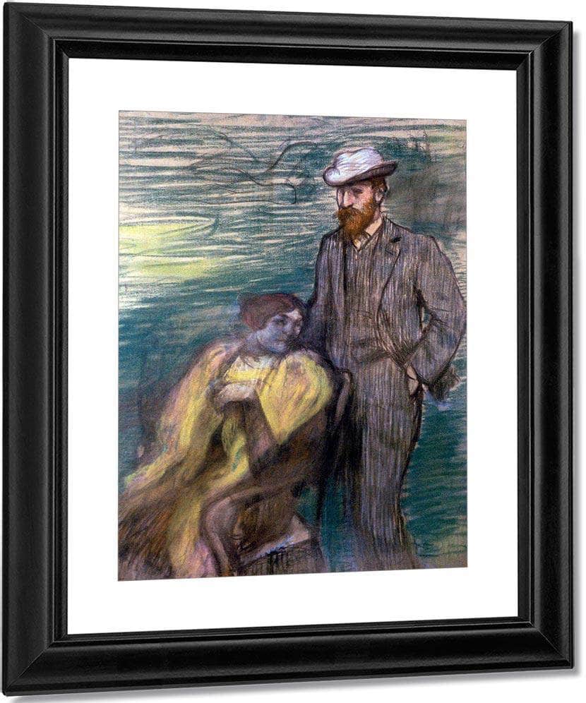Monsieur And Madame Rouart By Edgar Degas Fine Art Print