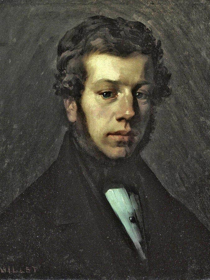 Monsieur Martin By Jean Francois Millet Fine Art Print