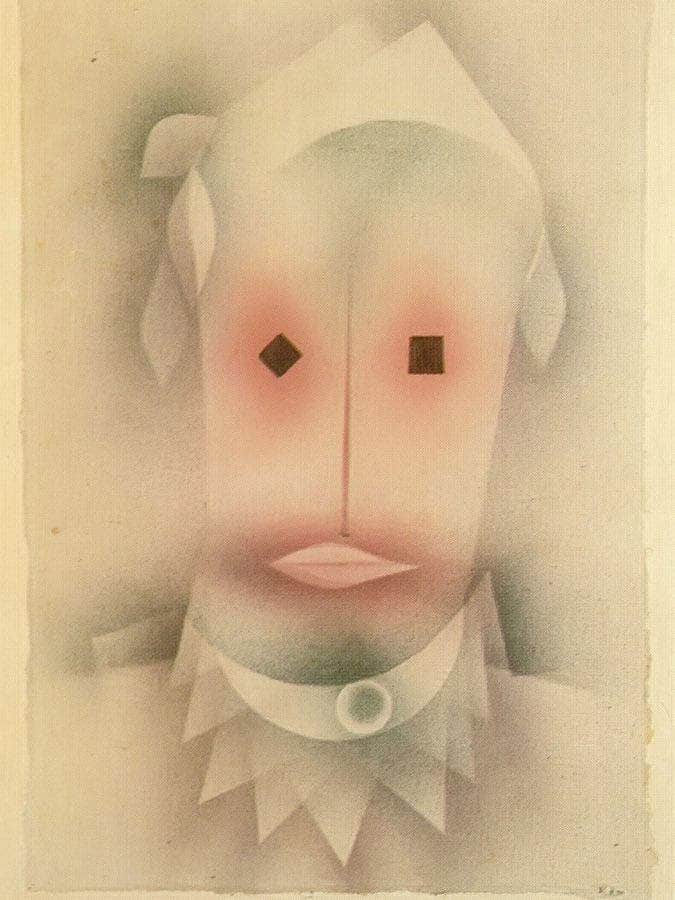 Monsieur Pearly Pig 1925 W 3(223) By Paul Klee Fine Art Print
