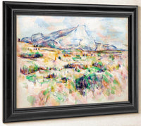 Mont Saint Victoire By Cezanne Paul Fine Art Print