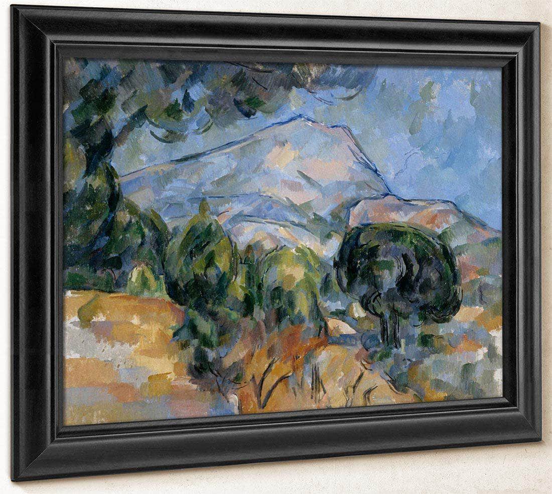 Mont Sainte Victoire By Cezanne Paul 0 Fine Art Print