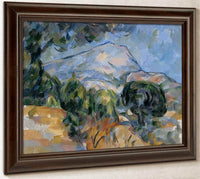 Mont Sainte Victoire By Cezanne Paul 0 Fine Art Print