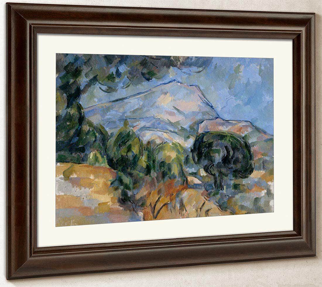 Mont Sainte Victoire By Cezanne Paul 0 Fine Art Print
