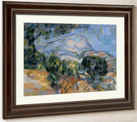 Mont Sainte Victoire By Cezanne Paul 0 Fine Art Print