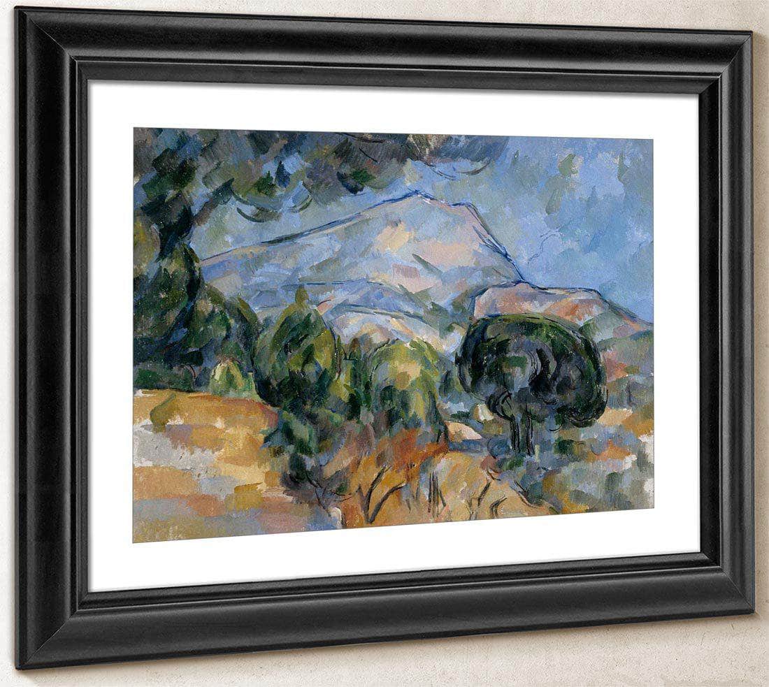 Mont Sainte Victoire By Cezanne Paul 0 Fine Art Print