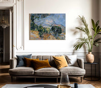 Mont Sainte Victoire By Cezanne Paul 0 Fine Art Print