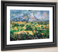 Mont Sainte Victoire By Cezanne Paul Fine Art Print