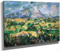 Mont Sainte Victoire By Cezanne Paul Fine Art Print