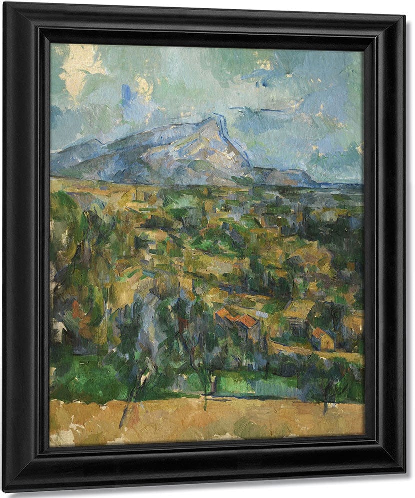 Mont Sainte Victoire (La Montagne Sainte Victoire) By Paul Cezanne Fine Art Print