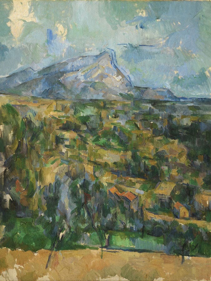 Mont Sainte Victoire (La Montagne Sainte Victoire) By Paul Cezanne Fine Art Print