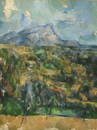 Mont Sainte Victoire (La Montagne Sainte Victoire) By Paul Cezanne Fine Art Print
