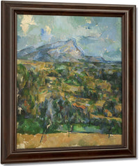 Mont Sainte Victoire (La Montagne Sainte Victoire) By Paul Cezanne Fine Art Print