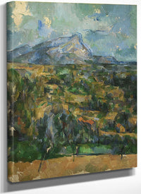 Mont Sainte Victoire (La Montagne Sainte Victoire) By Paul Cezanne Fine Art Print