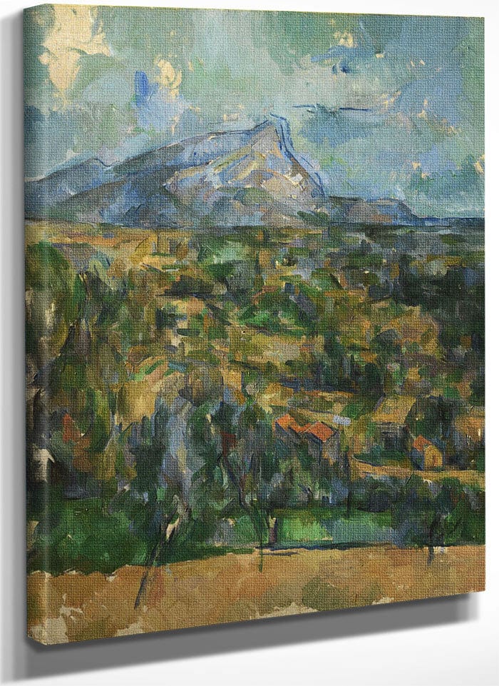 Mont Sainte Victoire (La Montagne Sainte Victoire) By Paul Cezanne Fine Art Print