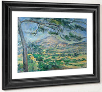 Mont Sainte Victoire With Large Pine 1887 By Paul Cezanne Fine Art Print
