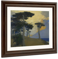 Monterey Cypress By Arthur Frank Mathews Fine Art Print