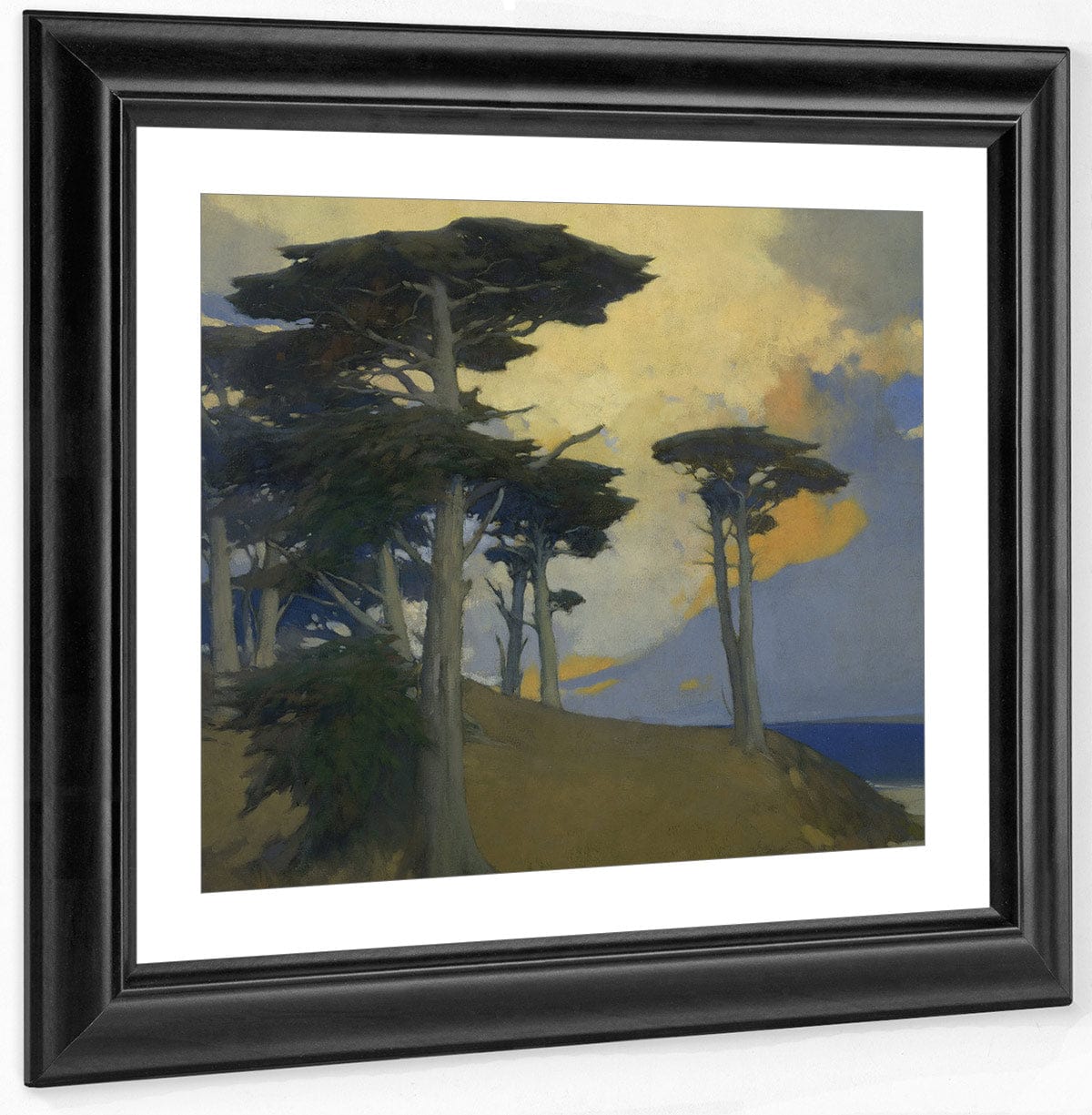 Monterey Cypress By Arthur Frank Mathews Fine Art Print